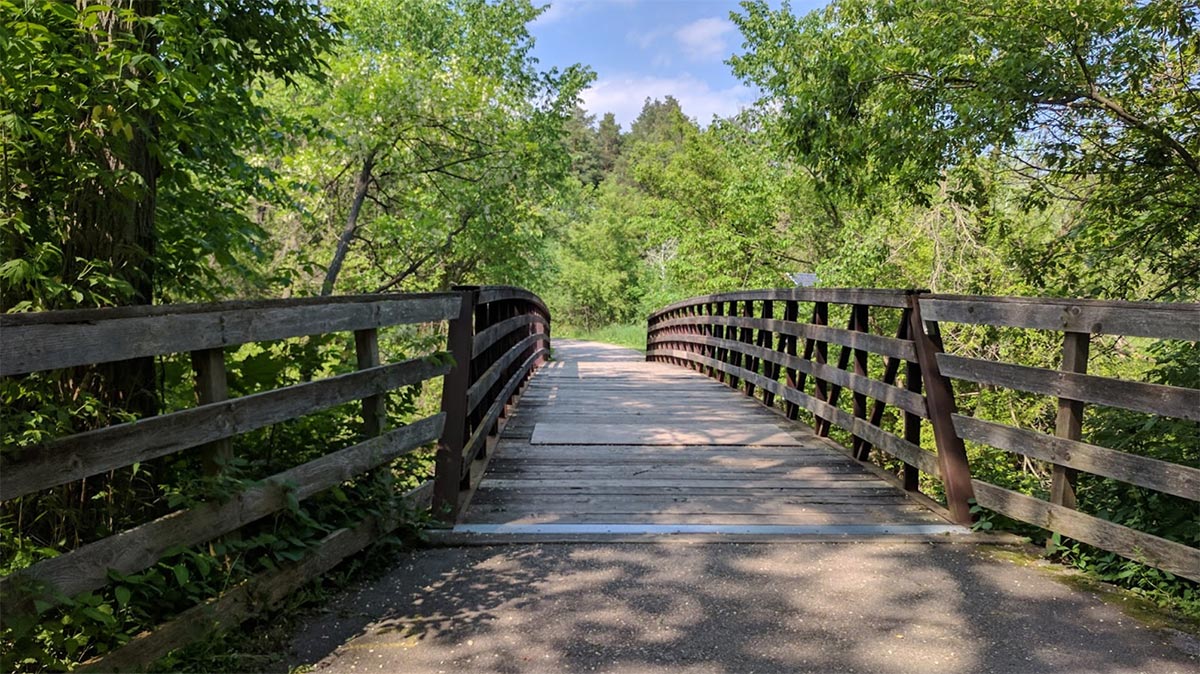 East Don trail bridge